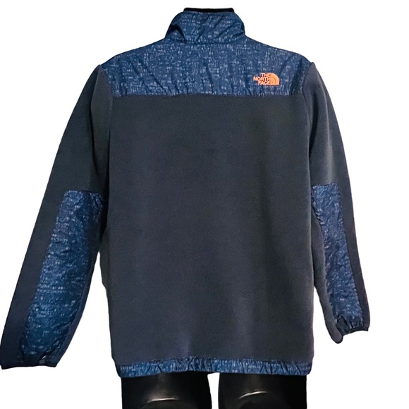 The North Face Coat ~ Blue ~ Size Youth XL 18/20 ~ 1/2 Fleece ~ Full Zip - Picture 6 of 9